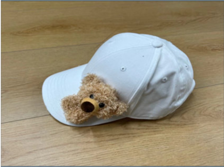 OOXOO 11588潮流卡通小熊棒球帽百搭刺绣鸭舌帽个性显脸小