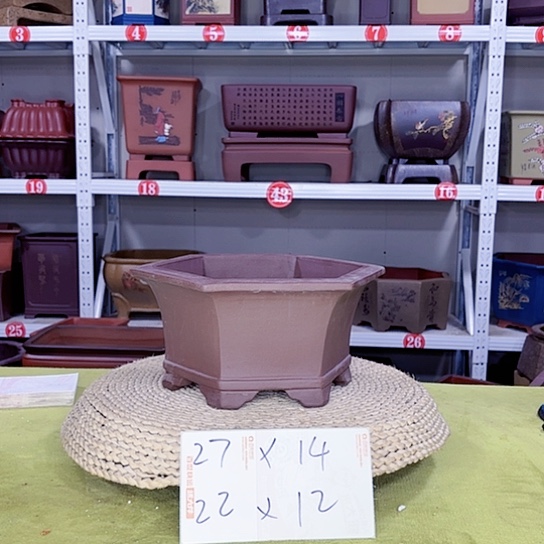 紫砂花盆宜兴紫砂厂