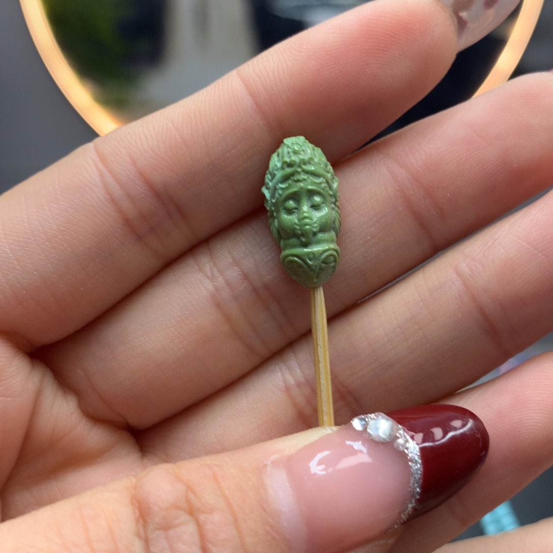 绿松石挂件未镶嵌