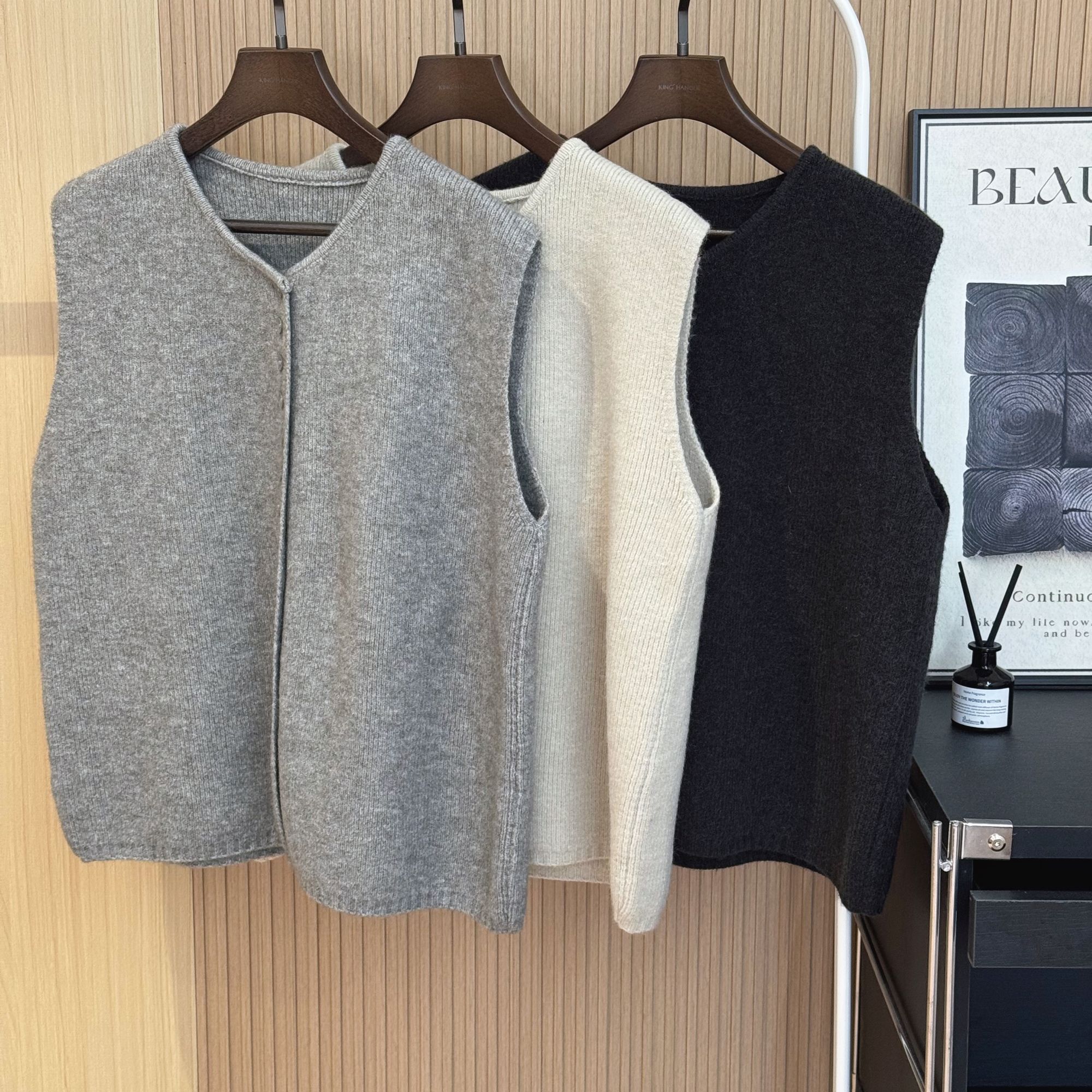 NANA【本命马甲】秋季实穿百搭的毛衣马甲均码显瘦C0441