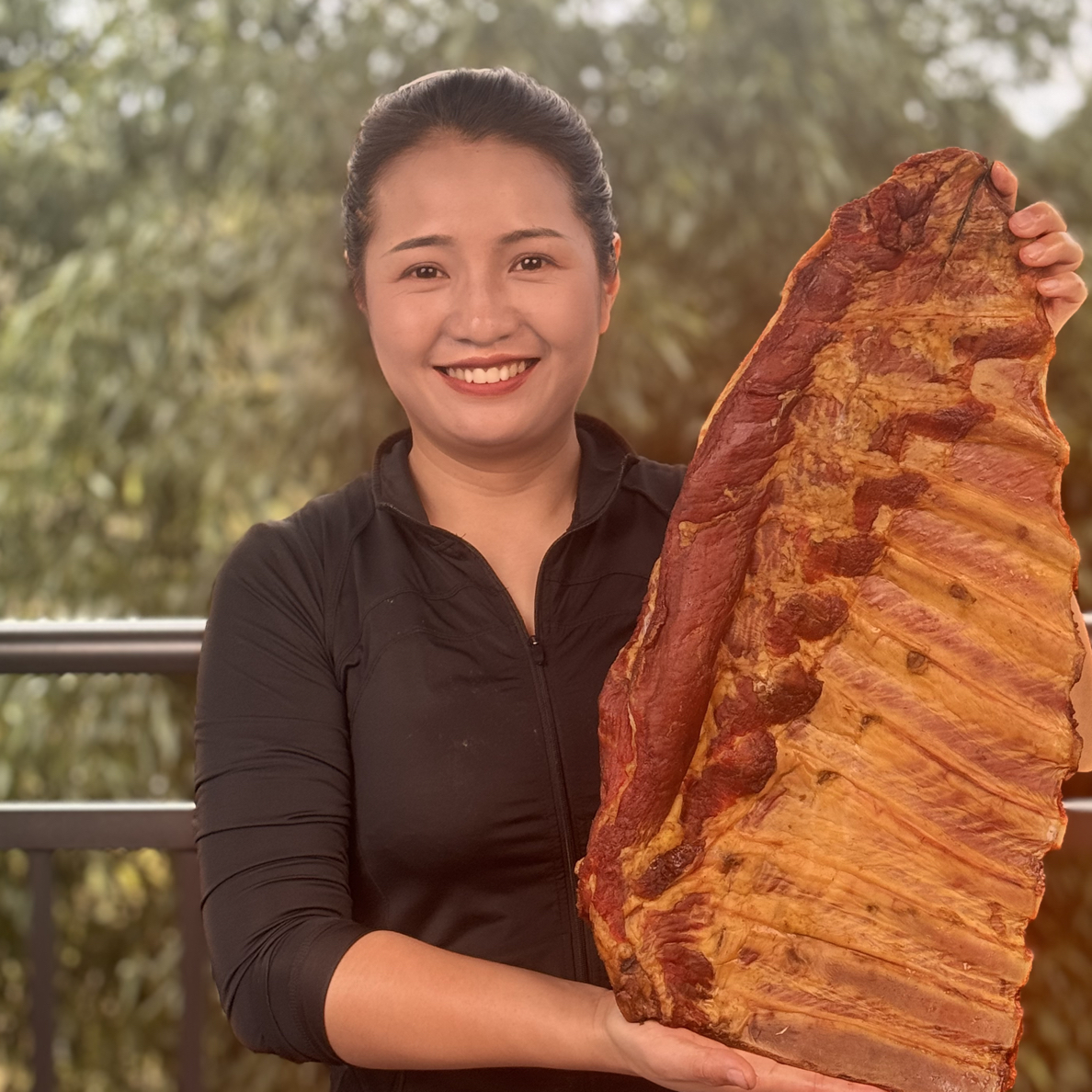 腊排骨精排正宗恩施烟熏腊排骨柏树枝柚子皮熏制免费切可直接烹饪