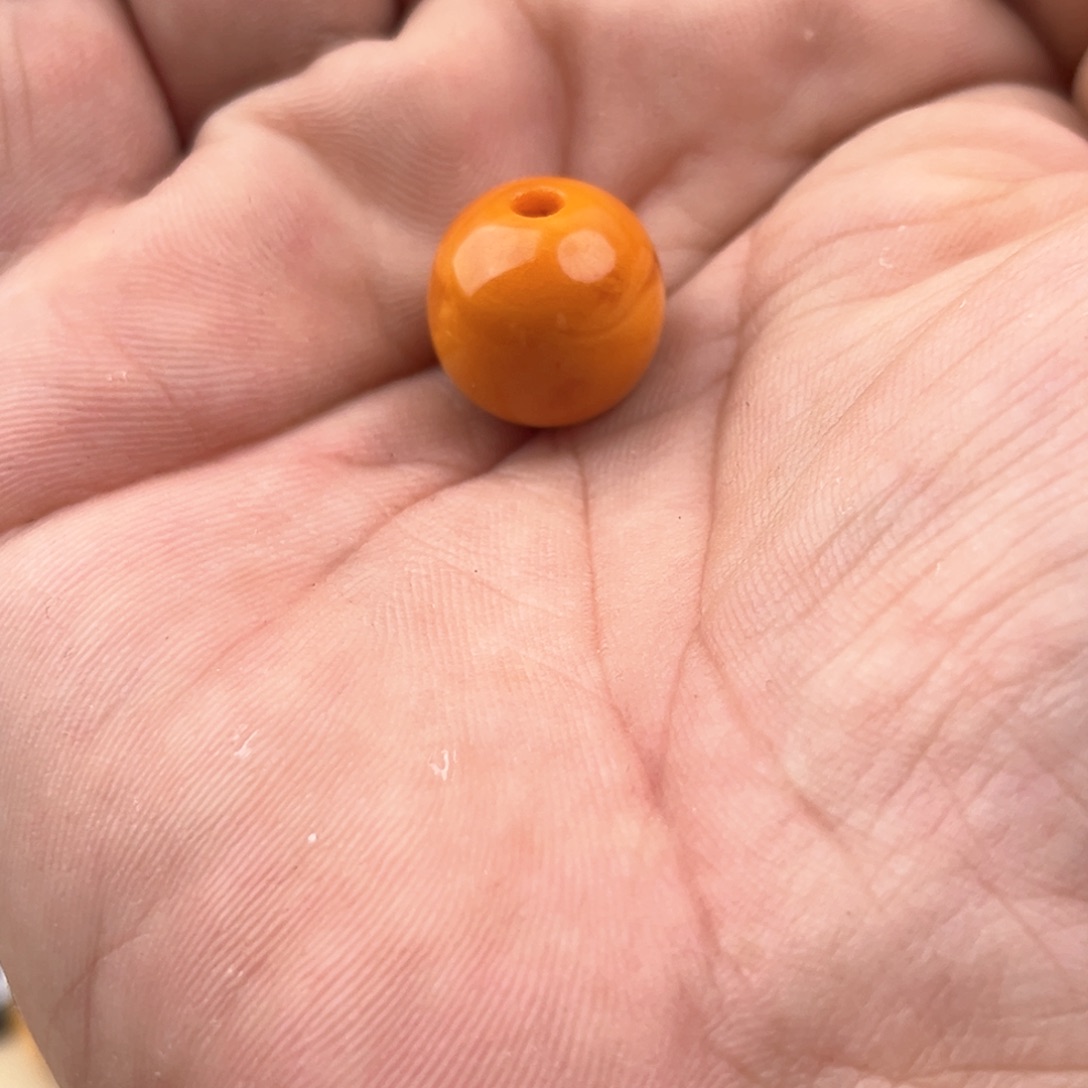 琥珀颈饰未镶嵌猫*