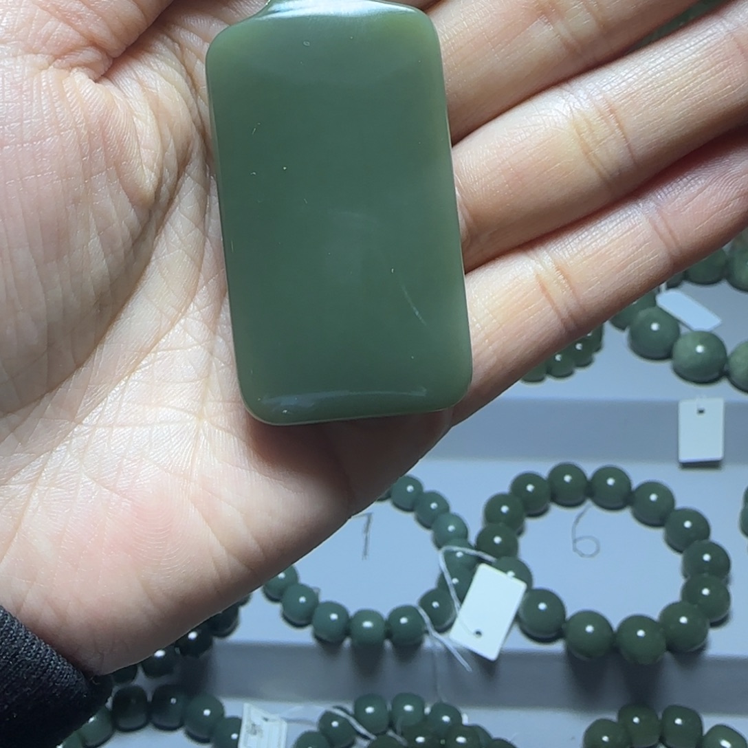 为***斗和田玉未镶嵌挂件