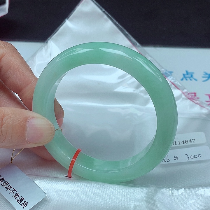 未镶嵌手镯翡翠56圈4647