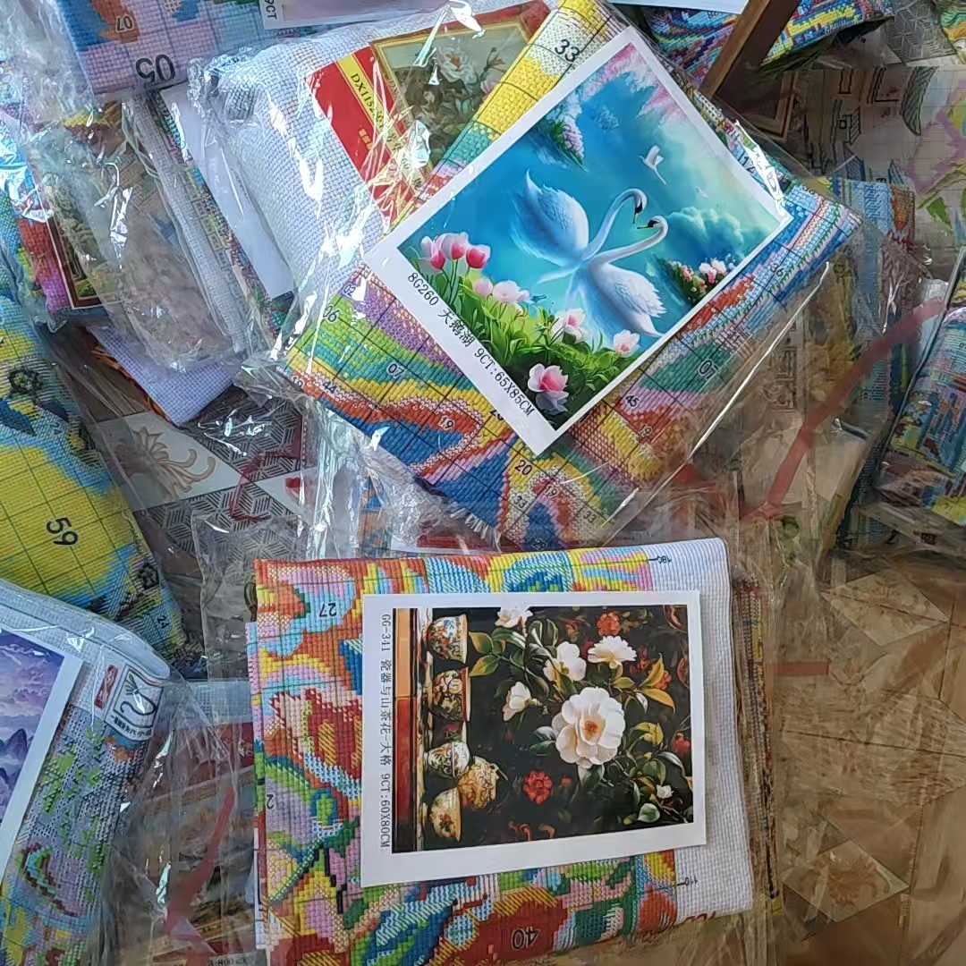 【双十一特价】十字绣孤品捡漏刺绣裸包发货便宜线绣包邮每日更新