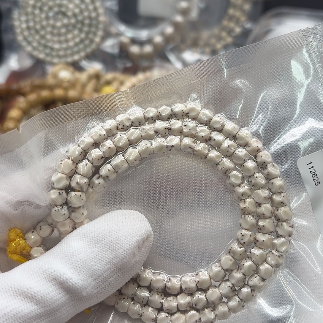 吊坠星月菩提105梵天骨瓷白无相数星星6左右108