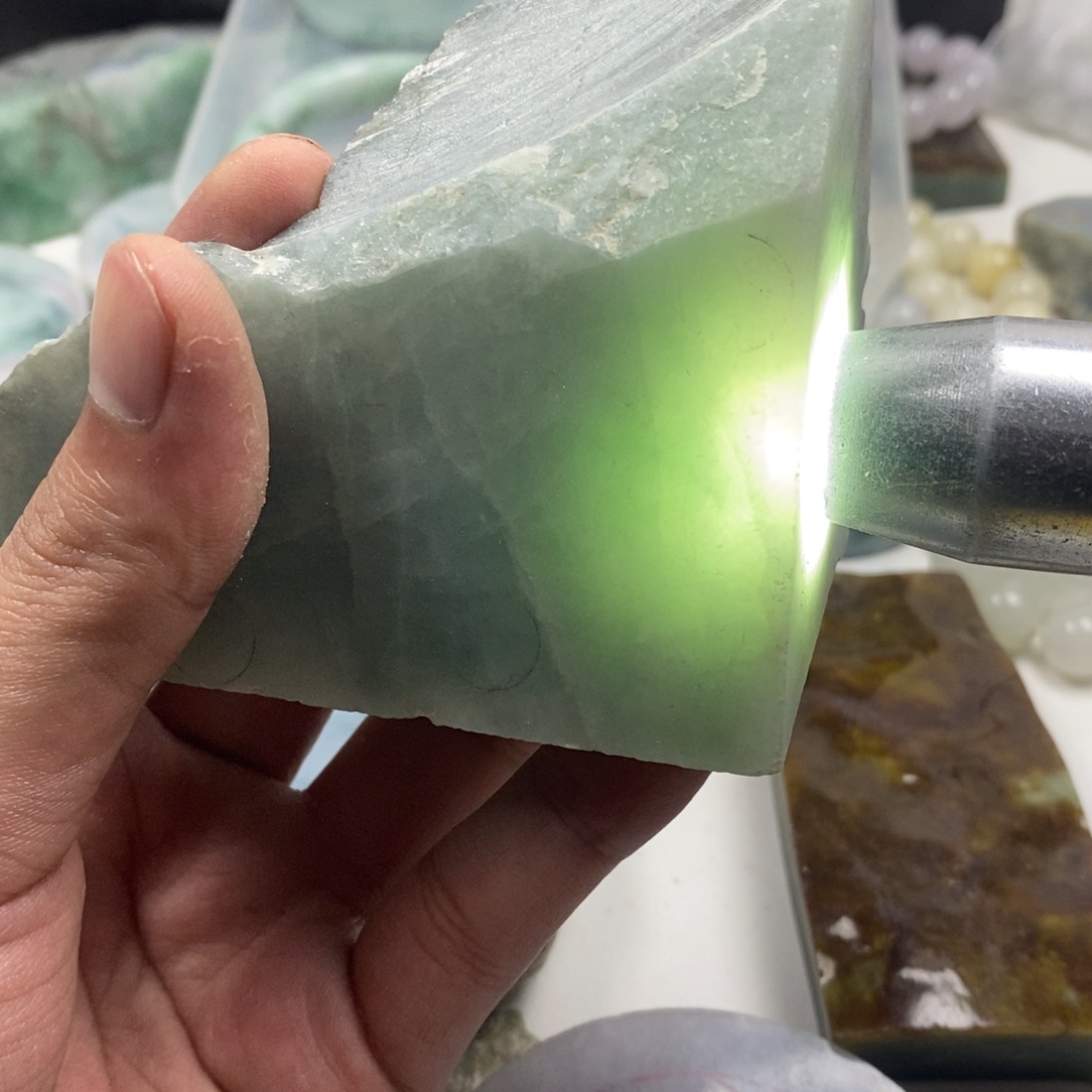 翡翠散珠天然缅甸翡翠a货4