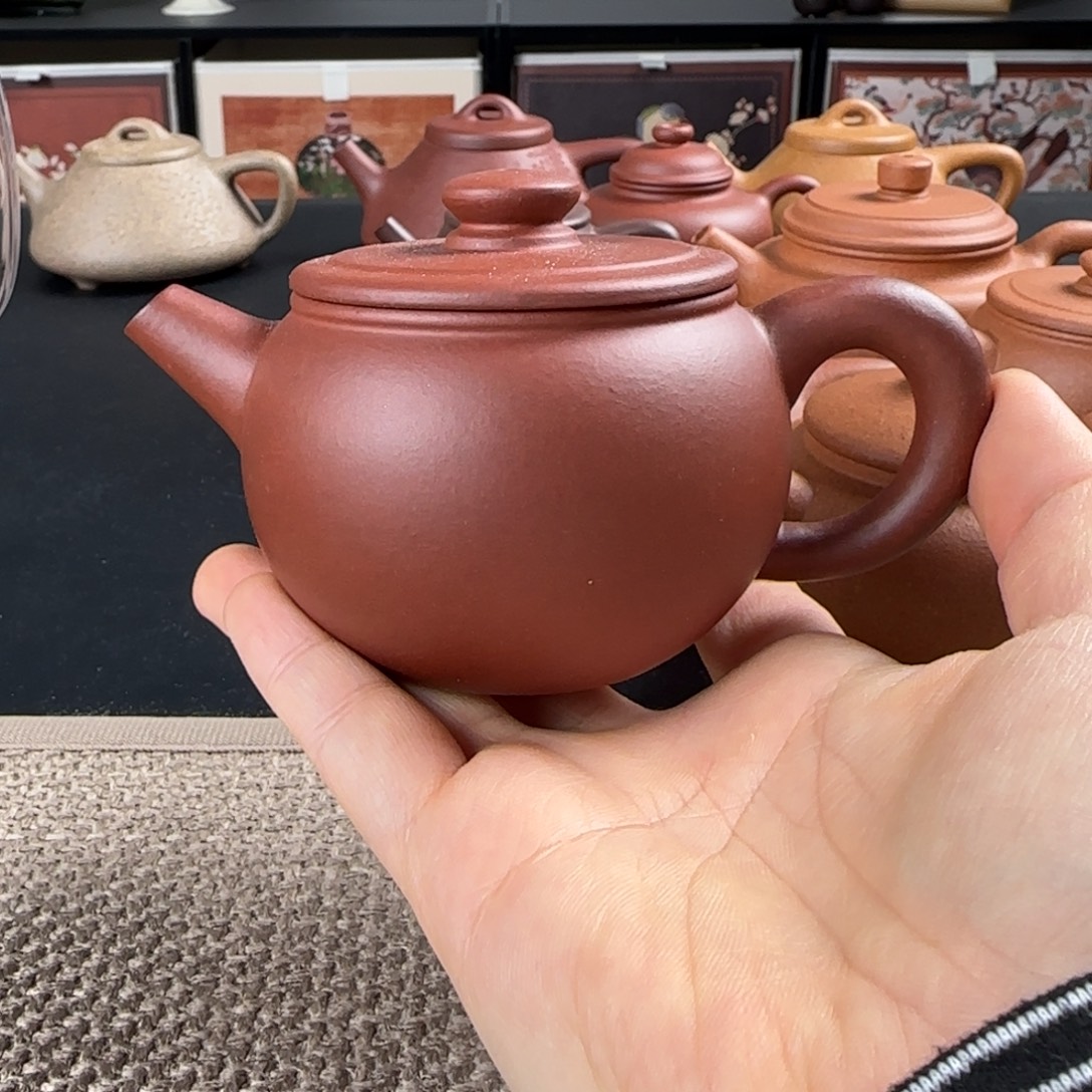 茶壶紫砂微瑕巨轮