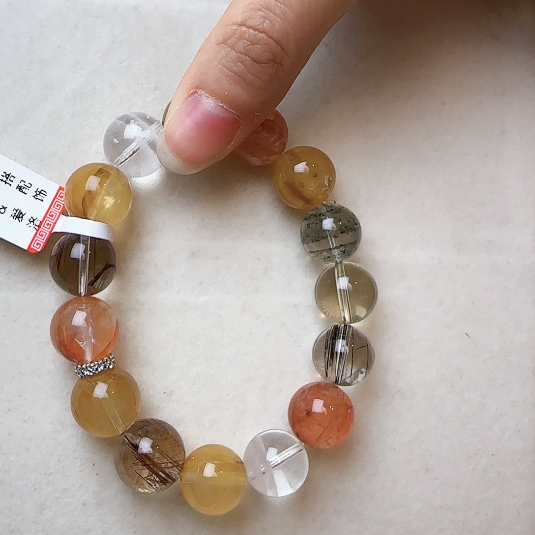 水晶手链未镶嵌房*三大气上档次