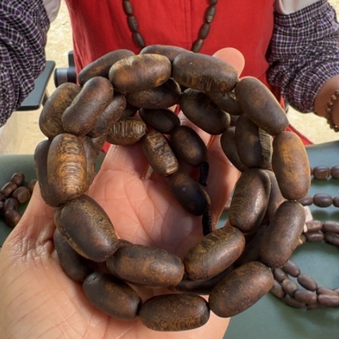 沉香手串白棋49克卡1.0多样性发1条