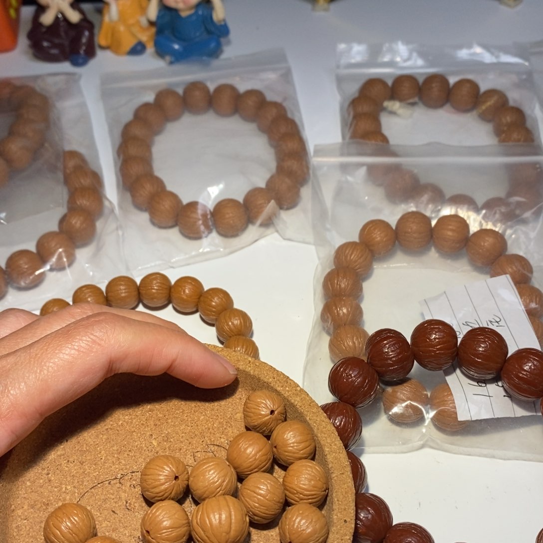 猴头核桃吊坠一**埃猴头