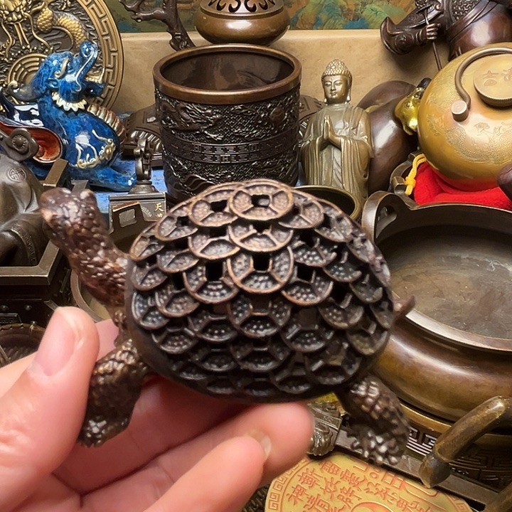 精美铜器批发档口