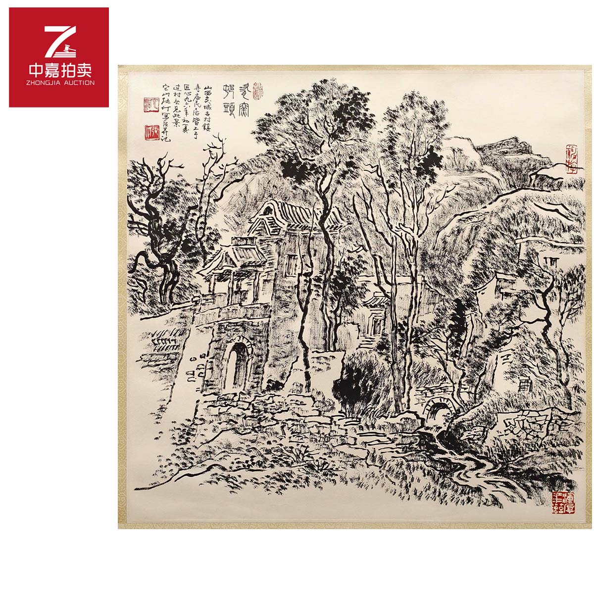 3-Z张仃绘画镜片69x68