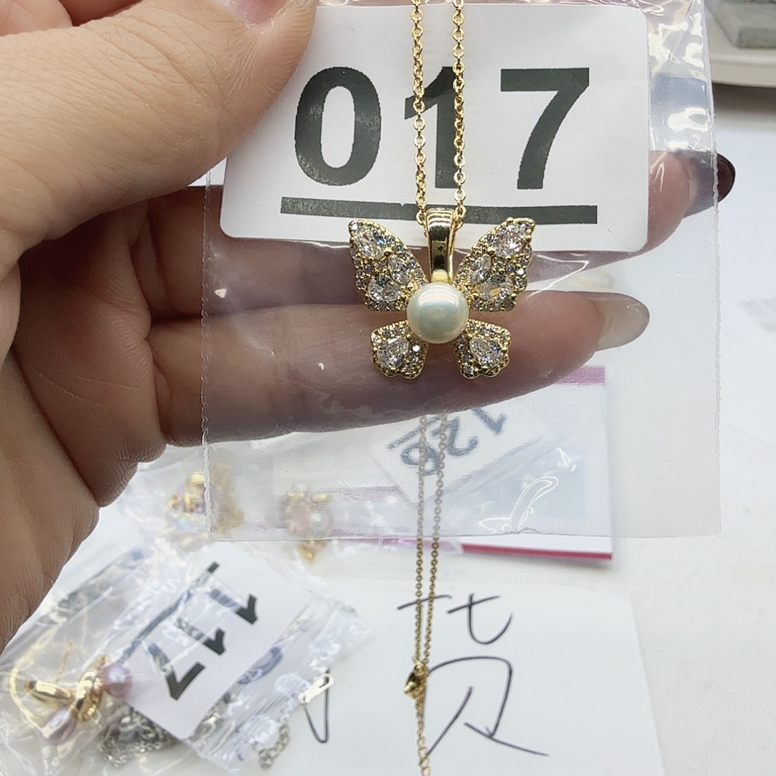 合金淡水珍珠珠宝奇石017