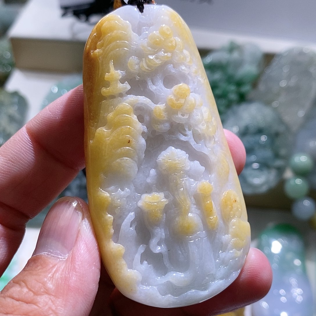 【闪购商品】翡翠颈饰未镶嵌111111111111