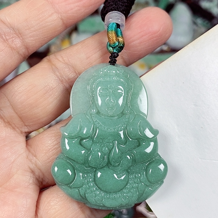 翡翠未镶嵌颈饰天然翡翠玉A货配证书