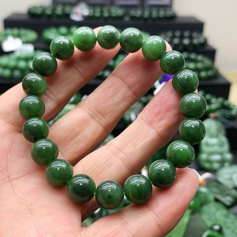 【闪购商品】和田玉（碧玉）手链未镶嵌