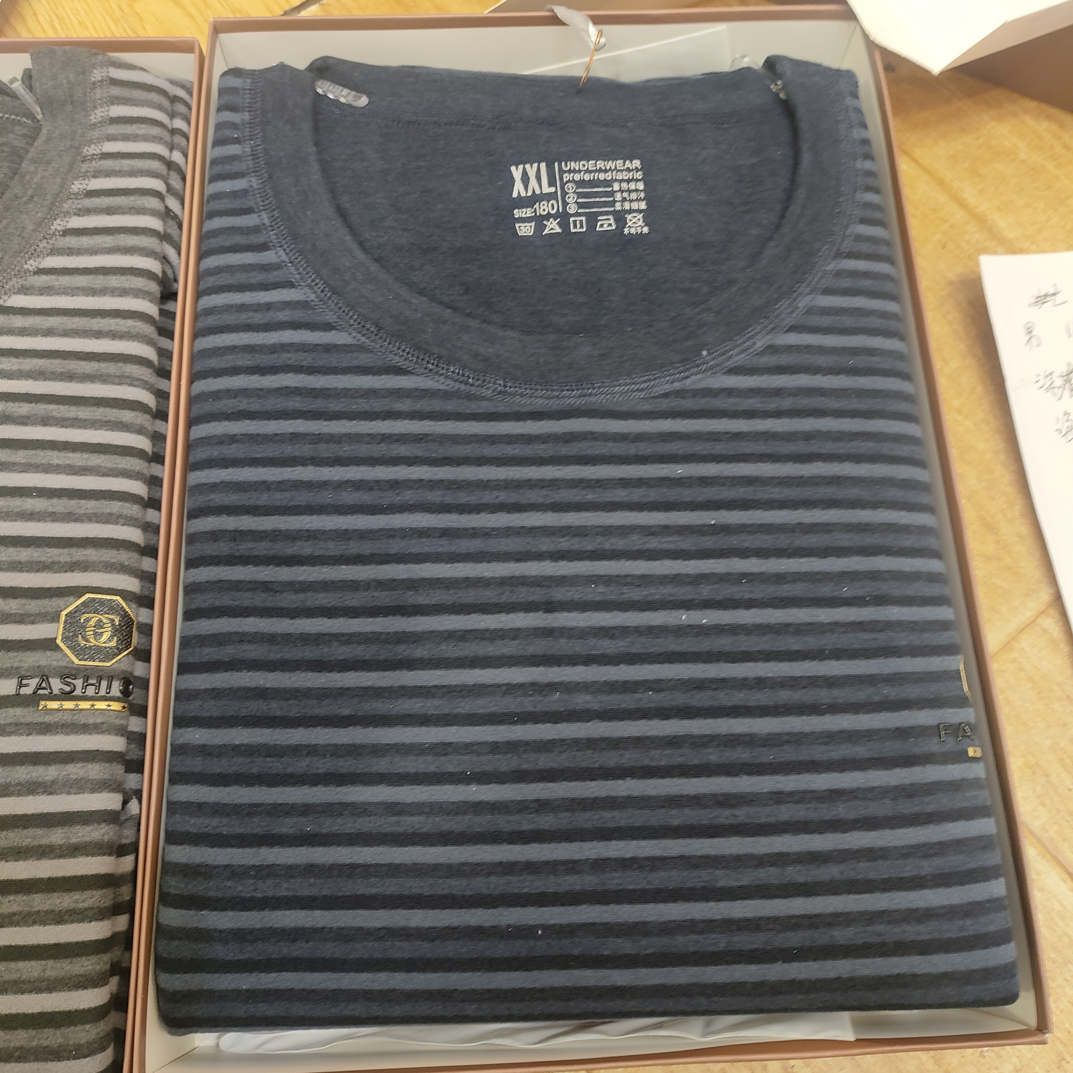 德绒男士速热保暖套装