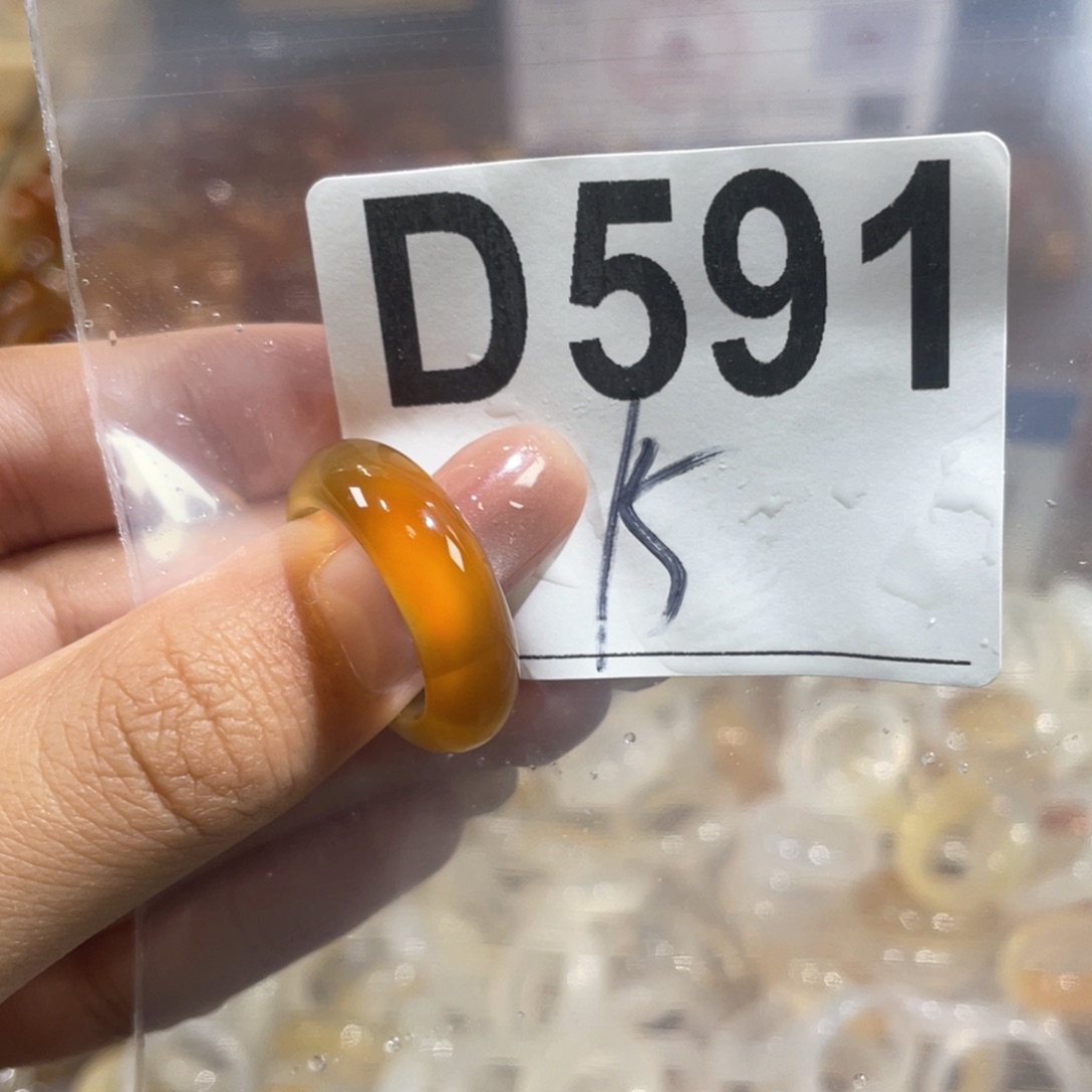 未镶嵌戒指玛瑙/玉髓591