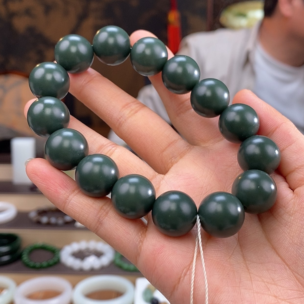【闪购商品】和田玉手串未镶嵌