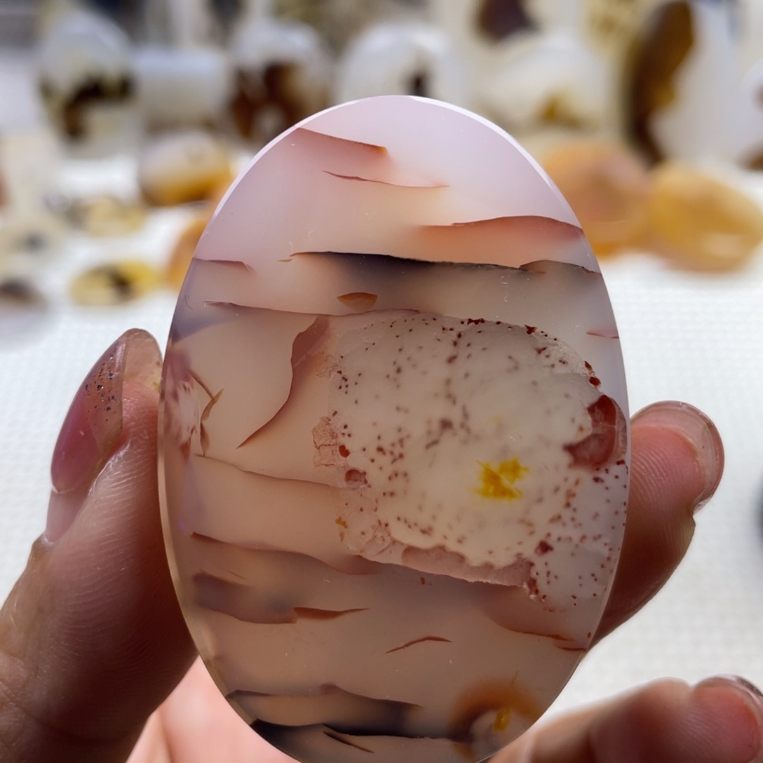 玛瑙/玉髓未镶嵌颈饰
