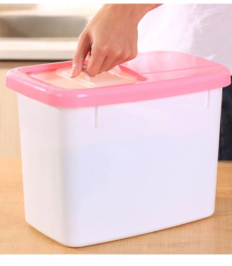 【新疆包邮】加厚防虫防潮塑料米桶厨房收纳面桶面粉桶米缸