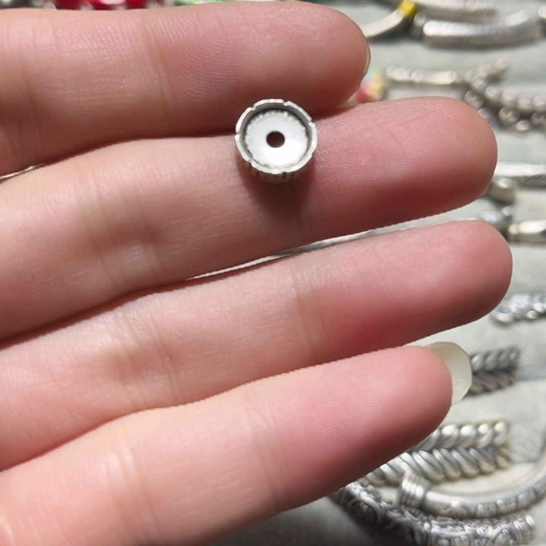 吊坠925银珐琅一个