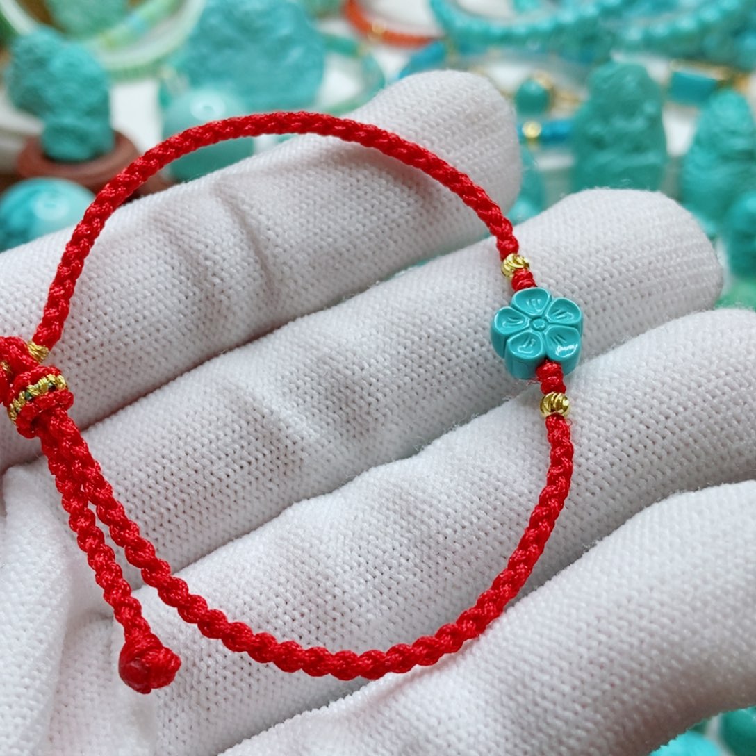 绿松石珠子未镶嵌