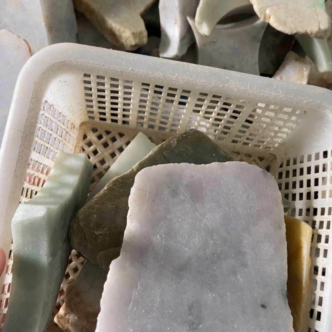 心***，翡翠挂件未镶嵌天然翡翠