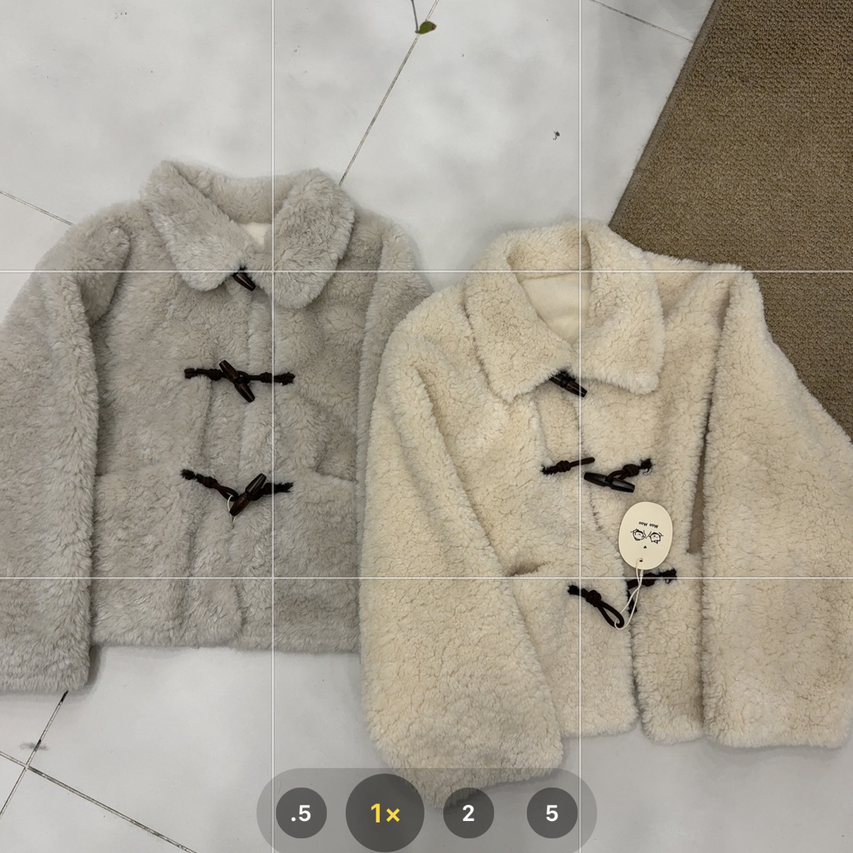 【Maomao】牛角扣软糯外套