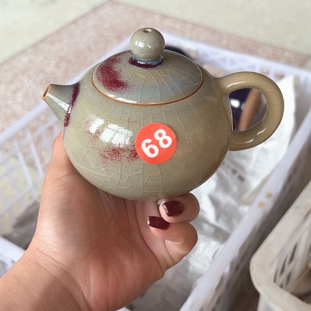 摆件郑家钧窑摆件微