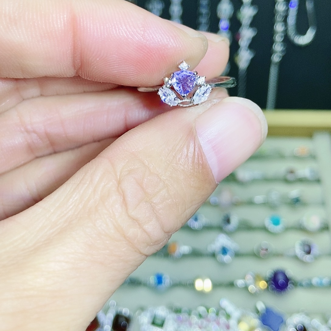 【闪购商品】未镶嵌戒指坦桑石