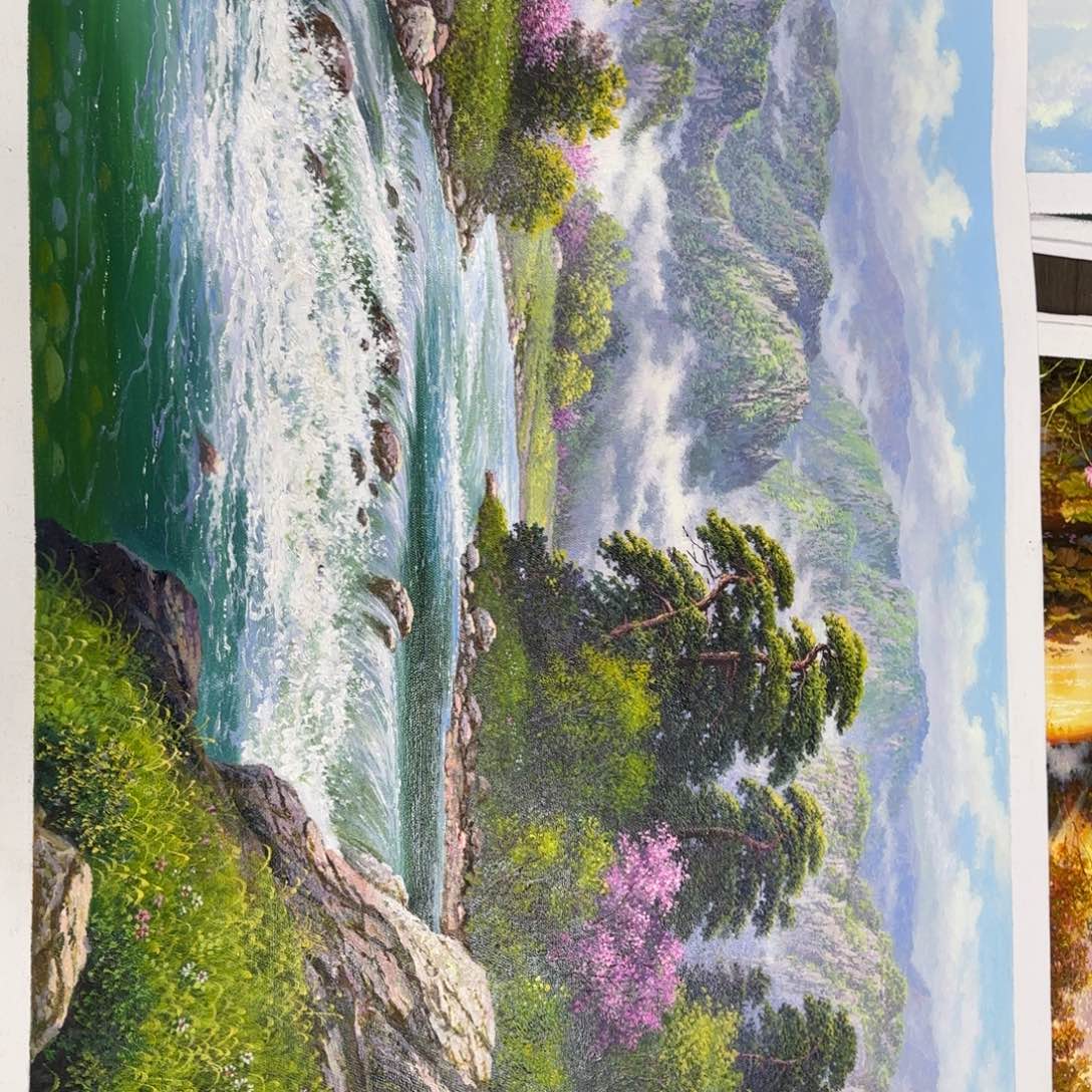 油画优惠活动的时候我也不