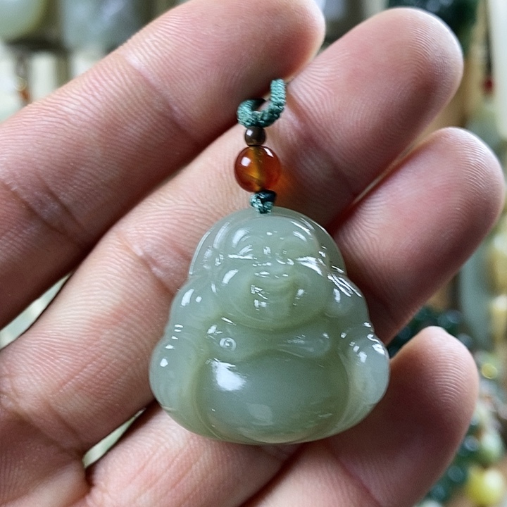 和田玉（糖玉）未镶嵌颈饰