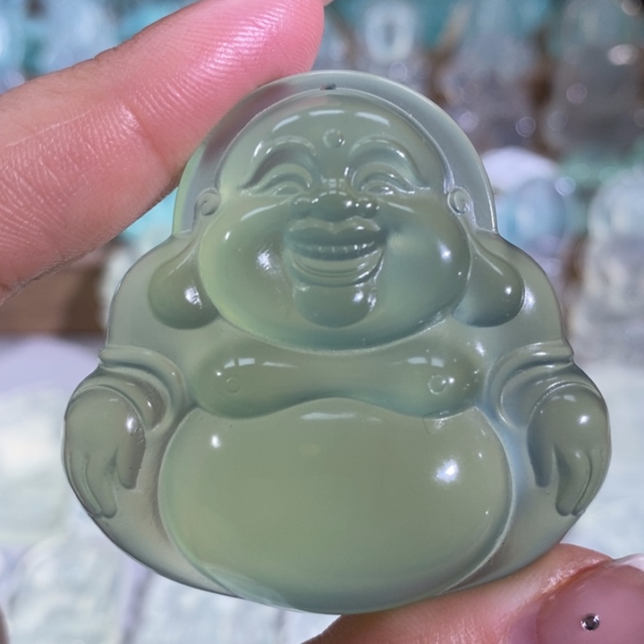 岫玉吊坠未镶嵌吊坠