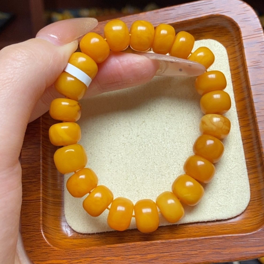 【闪购商品】蜜蜡手链未镶嵌手串