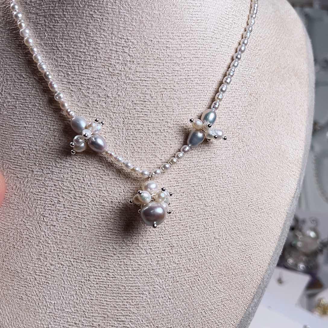 淡水珍珠未镶嵌颈饰