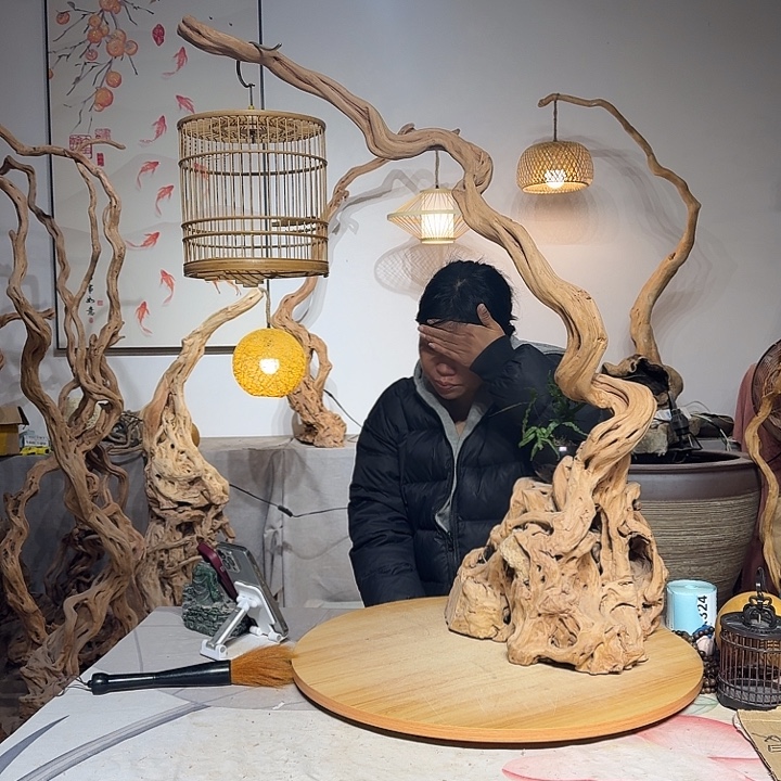 五***茉杜鹃根艺术中心根