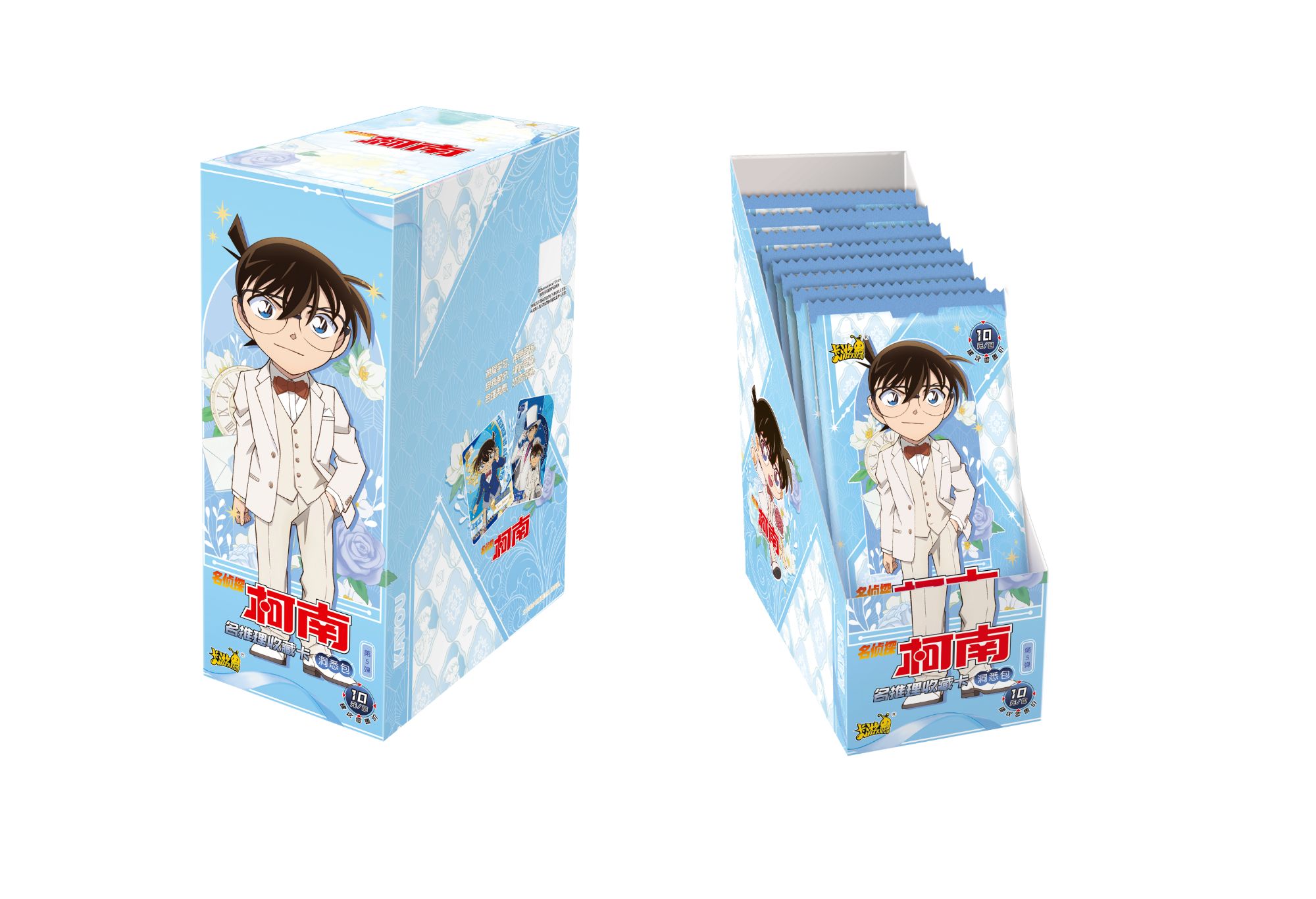 【吃饱饱】名侦探柯南x名推理收藏卡 洞悉包第五弹盲盒