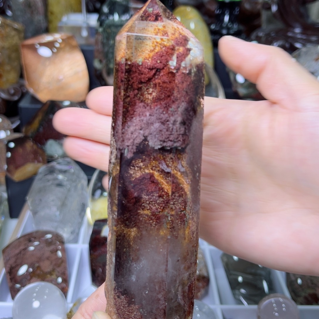 水晶摆件未镶嵌铁*摆件