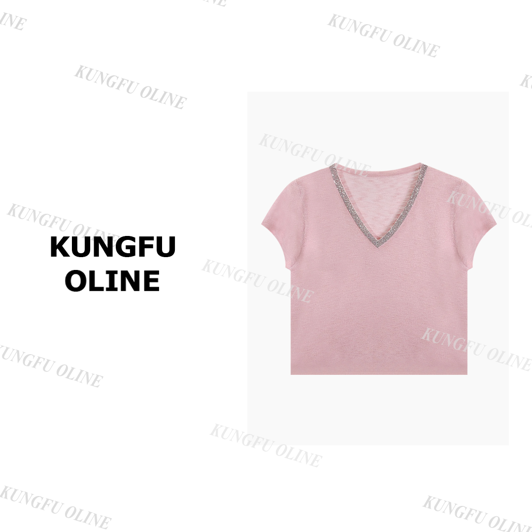 【小妖】MY8881气质百搭休闲针织衫女休闲显瘦上衣