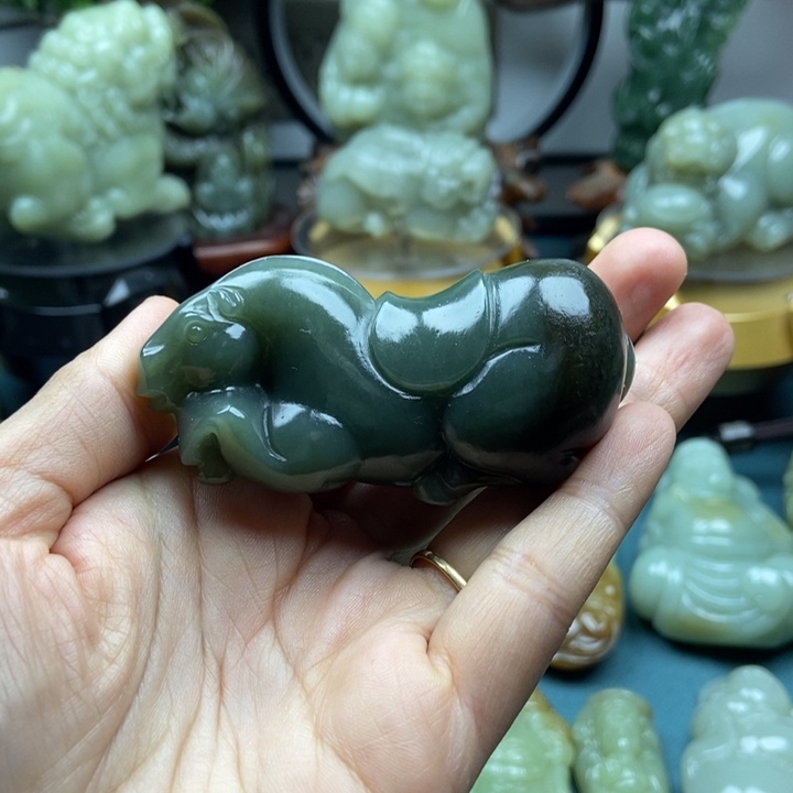 和田玉把件未镶嵌