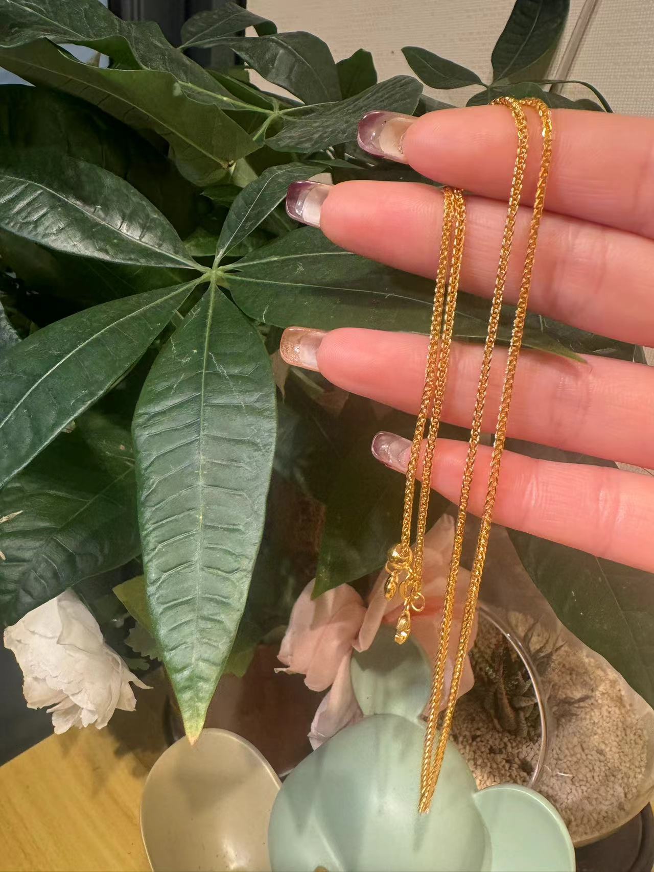 足金999项链   7.52克