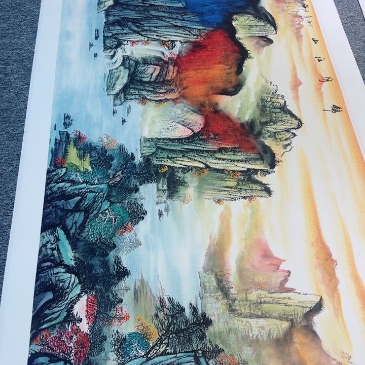 手绘作品全场放漏出