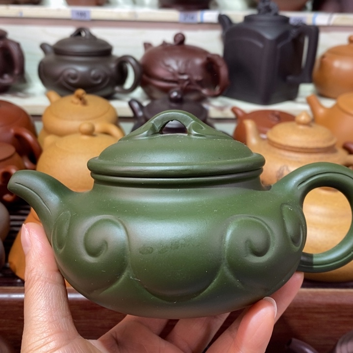 茶壶紫砂微瑕处理一把