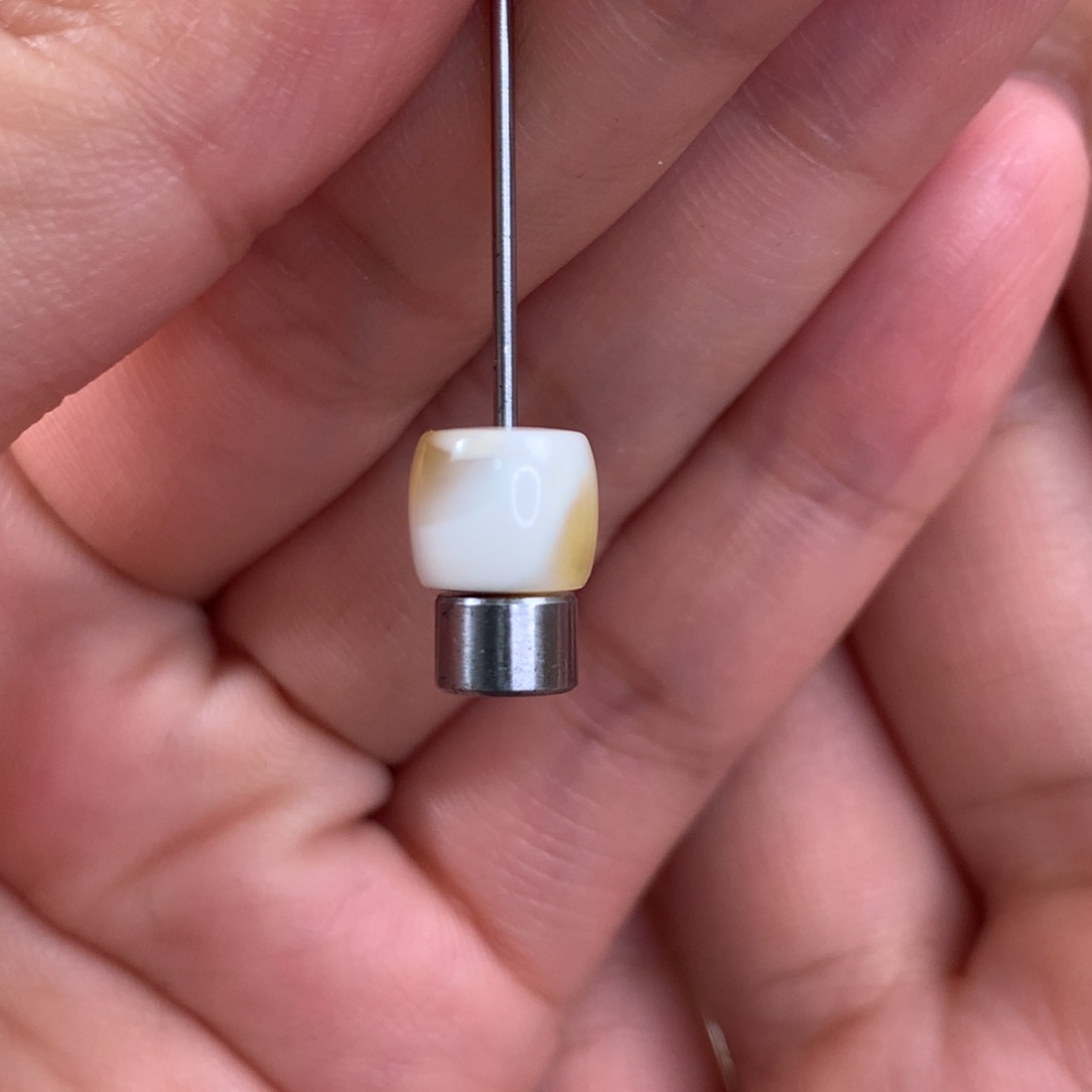 琥珀珠宝奇石未镶嵌琥珀蜜蜡7.7×6.7