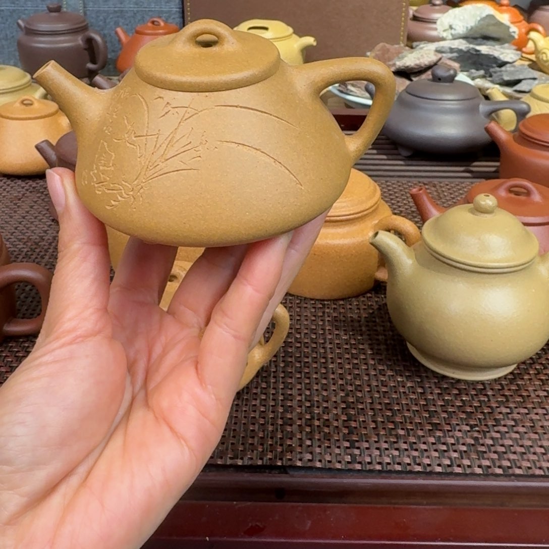 段泥茶壶普段150毫升左右