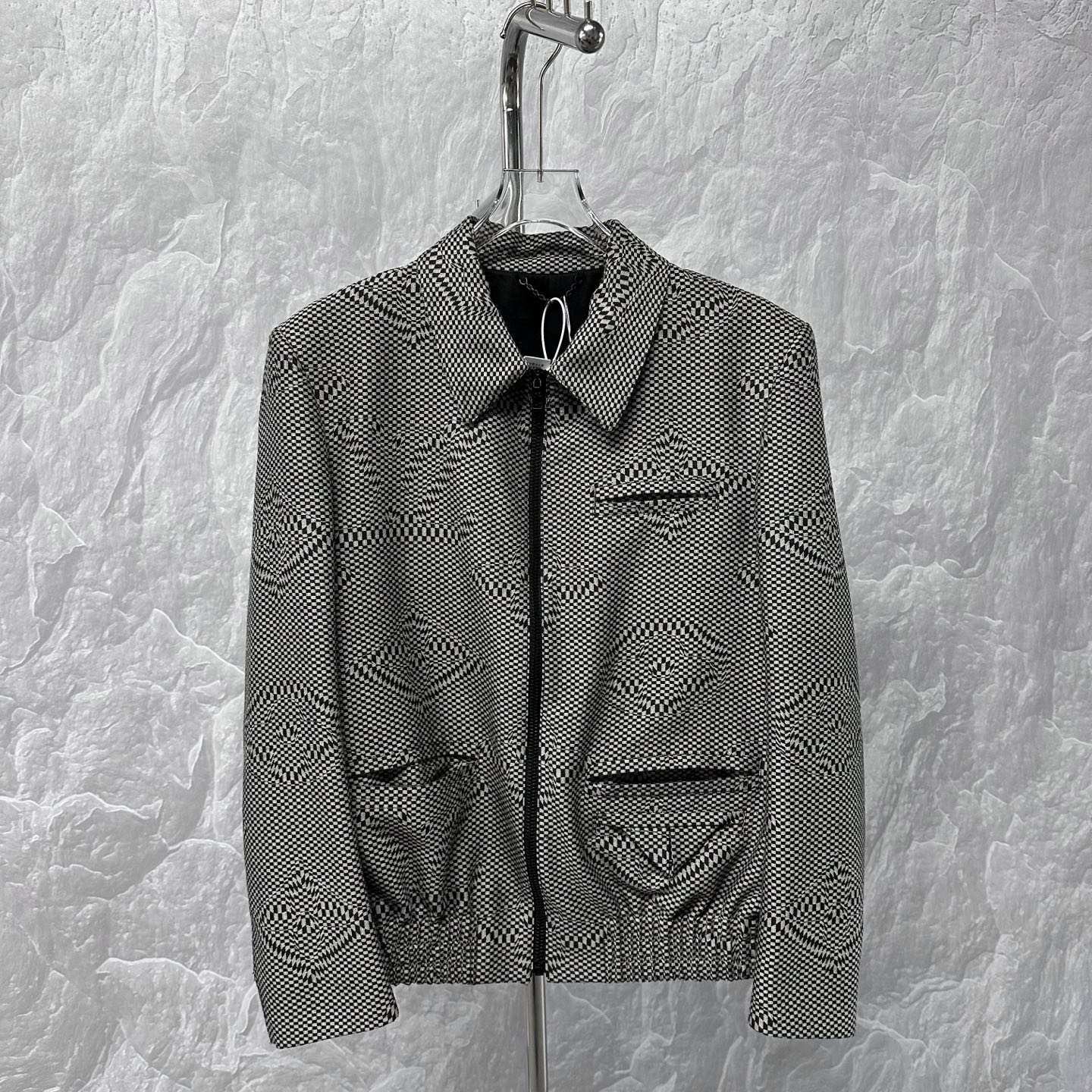 未使用 LouisVuitton/路易威登 老花马赛克夹克外套 52码 D16619