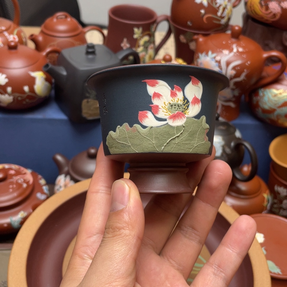 茶杯紫砂紫砂主人杯100cc