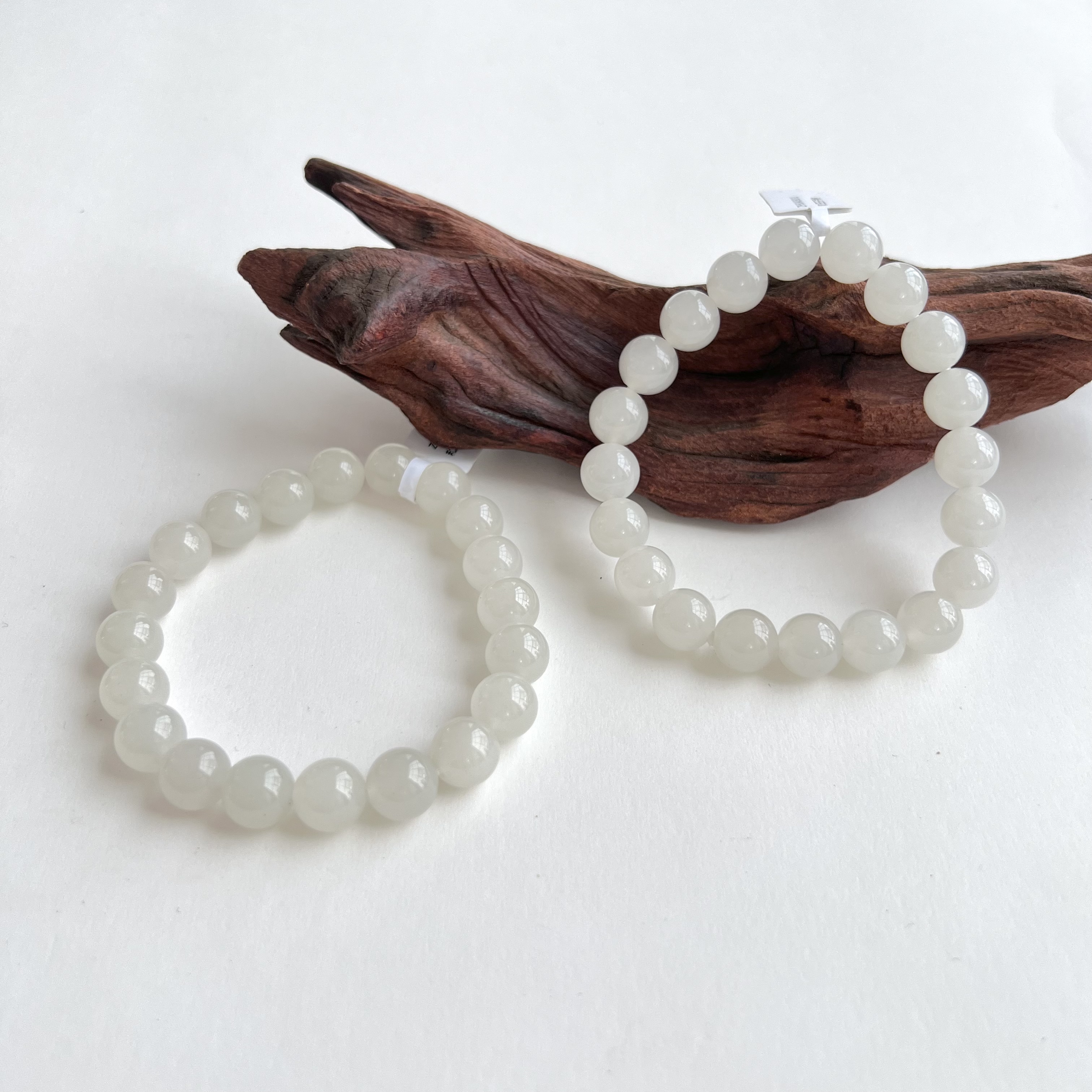 【小宝珠宝】21 T87175-和田玉单圈手串—多样性发一件-9.5mm